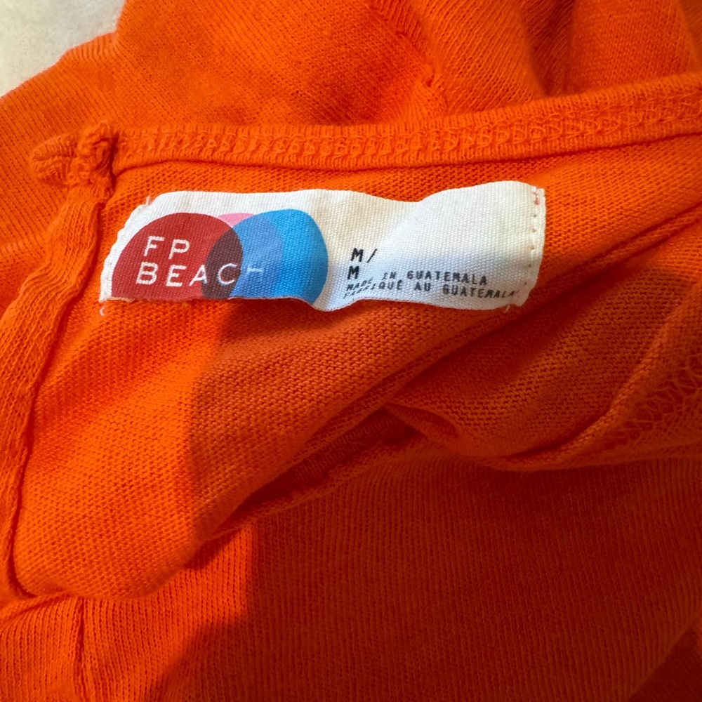 FP Beach Orange Women's Dress
